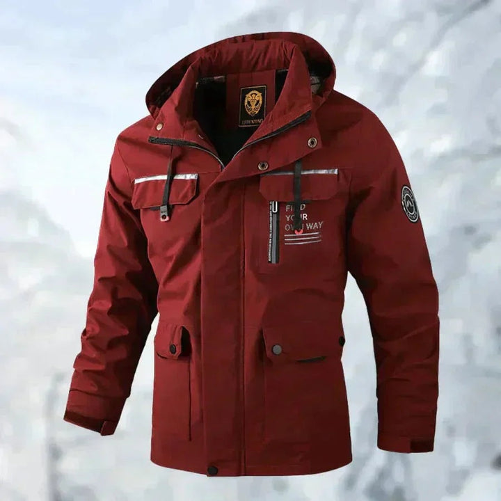 Julien | Veste Imperméable Homme Parka Multipoches Capuche