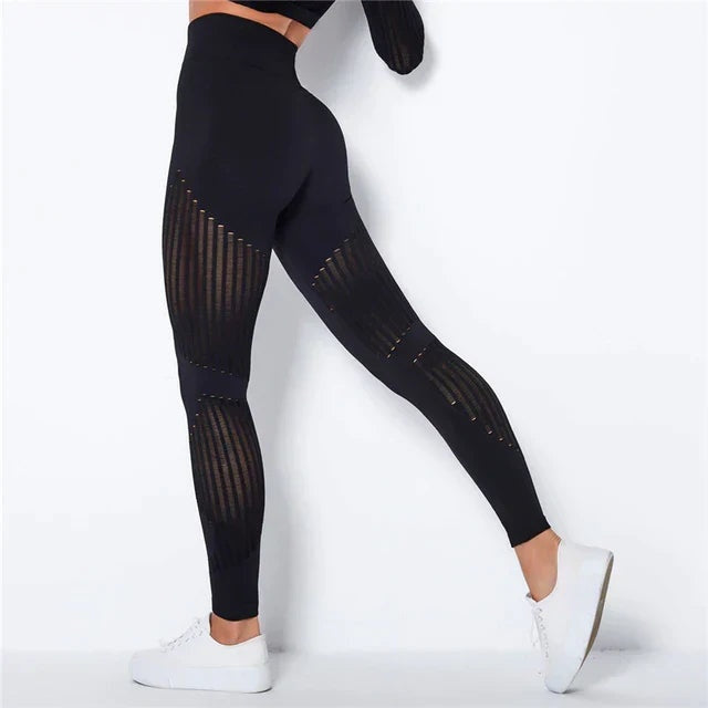 Léa | Legging Femme Sport Taille Haute Sans Coutures
