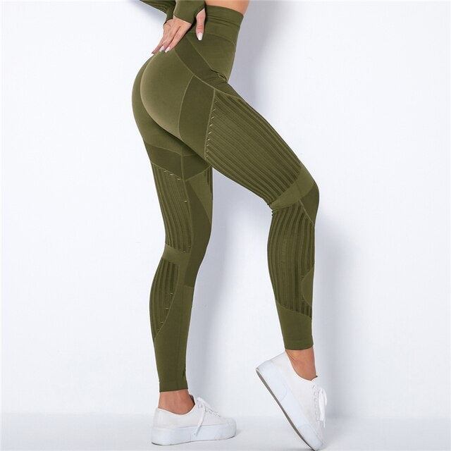 Léa | Legging Femme Sport Taille Haute Sans Coutures