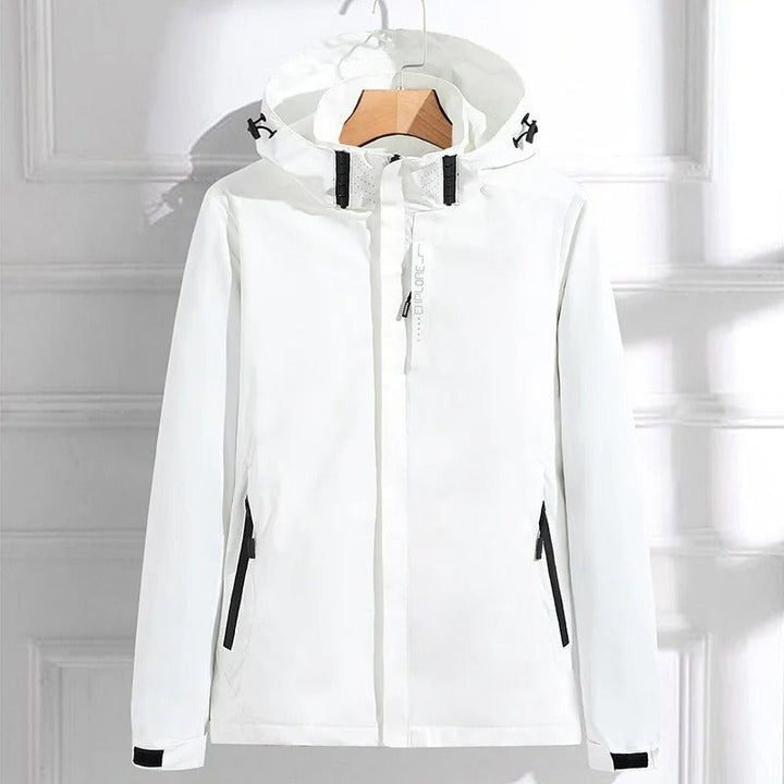 Léa | Veste de Pluie Imperméable Femme à Capuche