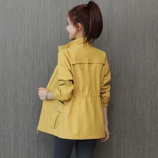 Louise | Trench Femme Imperméable Taille Ajustable Légère