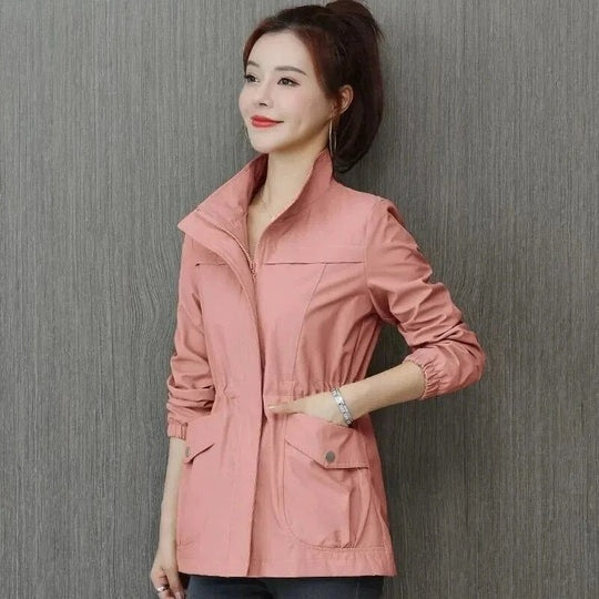 Louise | Trench Femme Imperméable Taille Ajustable Légère