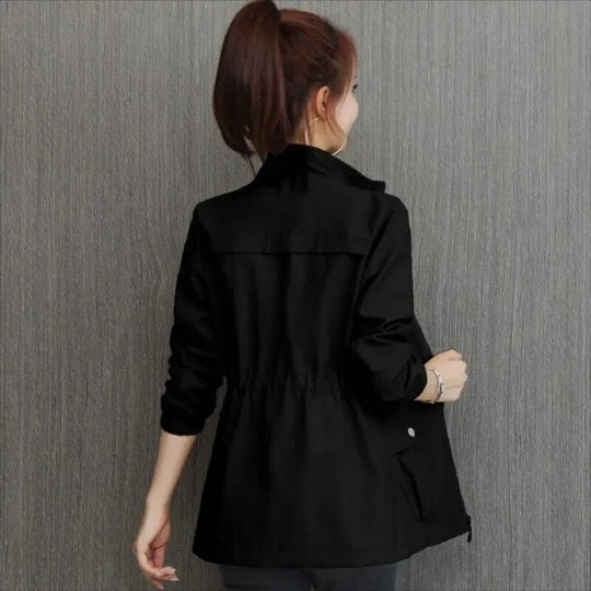 Louise | Trench Femme Imperméable Taille Ajustable Légère