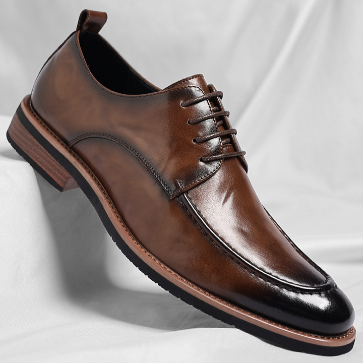 Lucas | Derby Homme en Cuir Chaussure de Ville Lacets