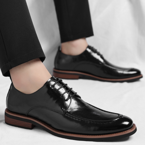 Lucas | Derby Homme en Cuir Chaussure de Ville Lacets