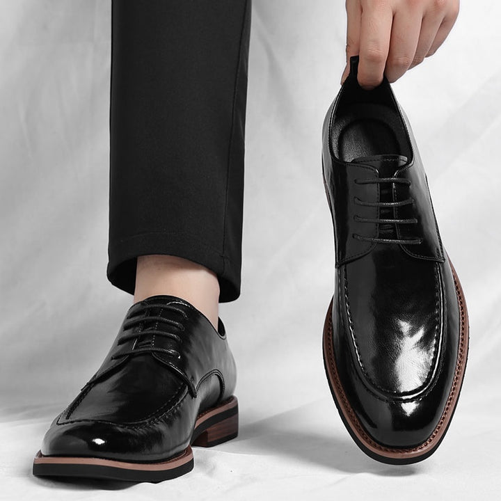 Lucas | Derby Homme en Cuir Chaussure de Ville Lacets