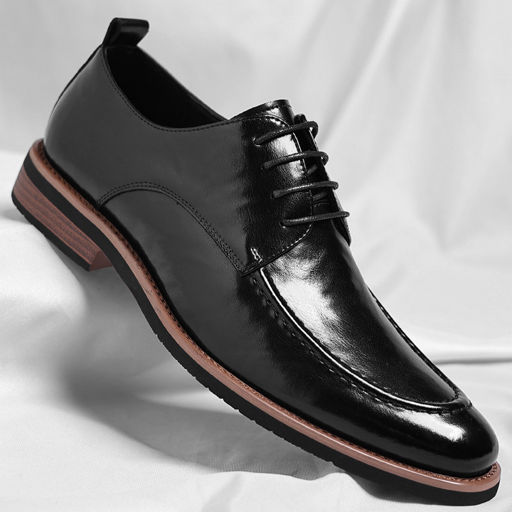 Lucas | Derby Homme en Cuir Chaussure de Ville Lacets