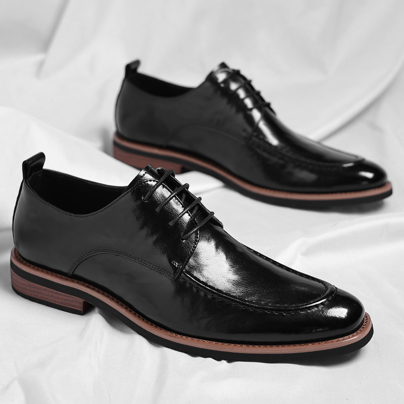 Lucas | Derby Homme en Cuir Chaussure de Ville Lacets