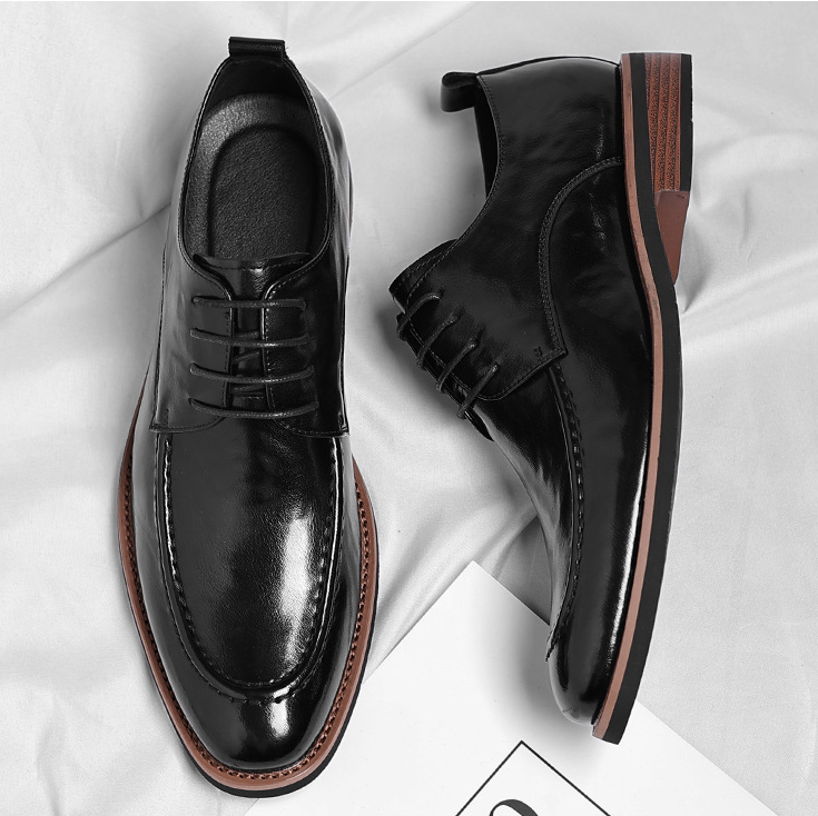 Lucas | Derby Homme en Cuir Chaussure de Ville Lacets