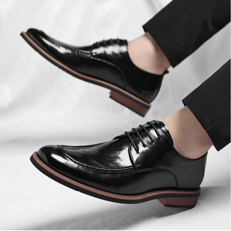 Lucas | Derby Homme en Cuir Chaussure de Ville Lacets
