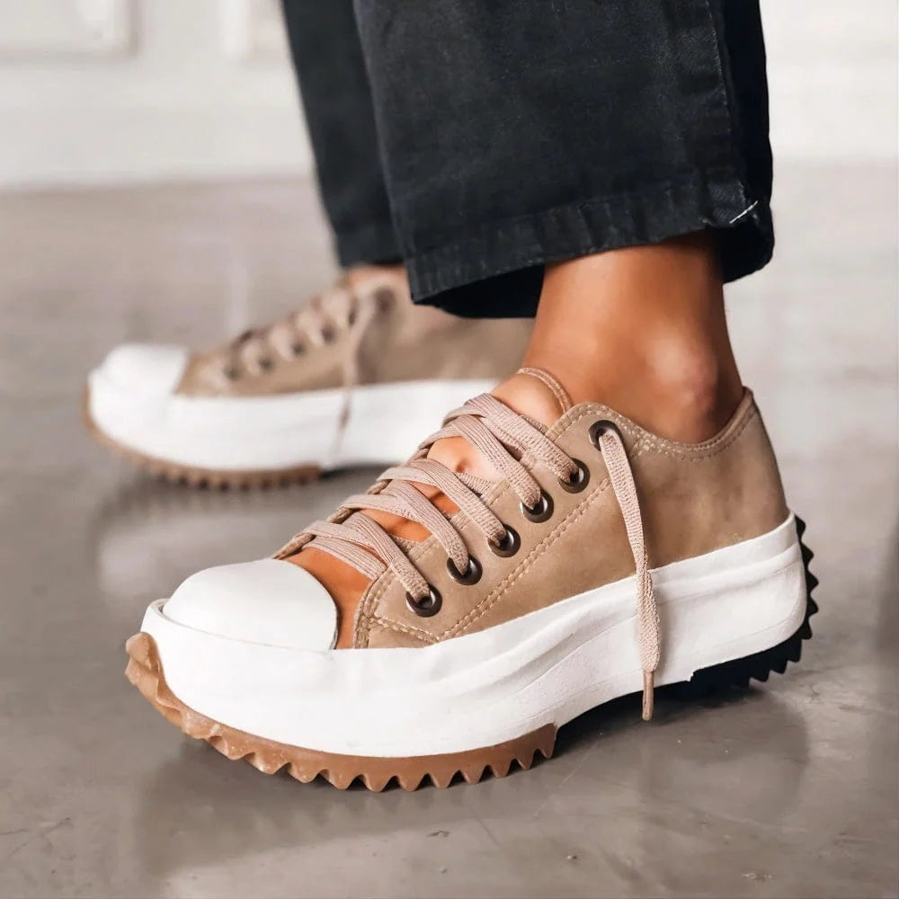 Maëlys | Chaussures Orthopédiques Plateforme Femme Hiver Daim