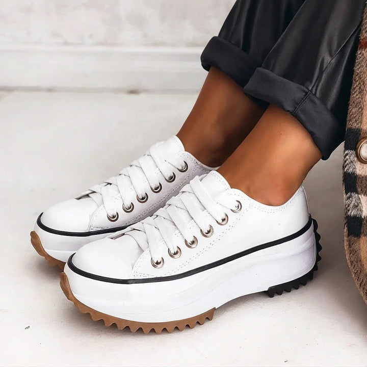 Maëlys | Chaussures Orthopédiques Plateforme Femme Hiver Daim