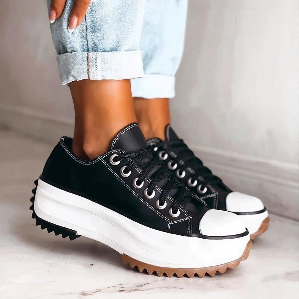 Maëlys | Chaussures Orthopédiques Plateforme Femme Hiver Daim