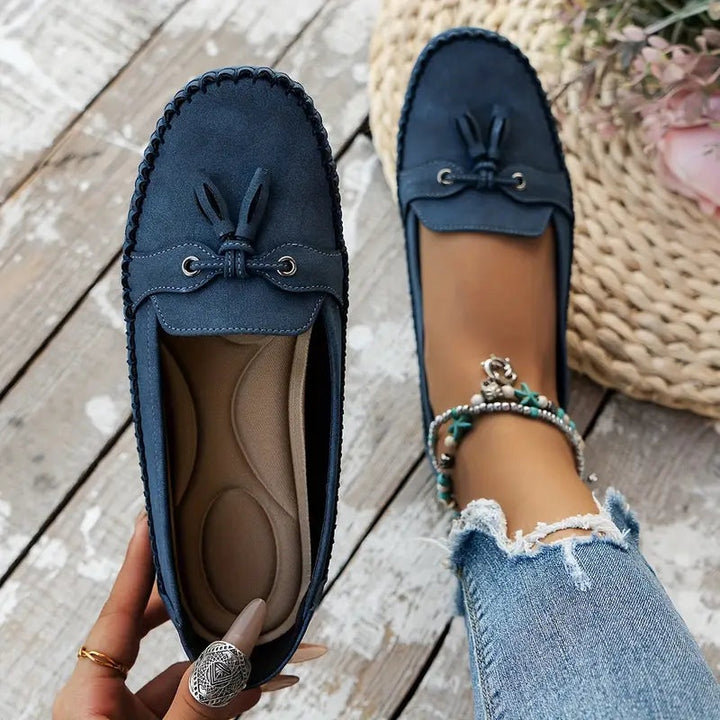Maëlys | Mocassins Femme à Glands Semelle Confort