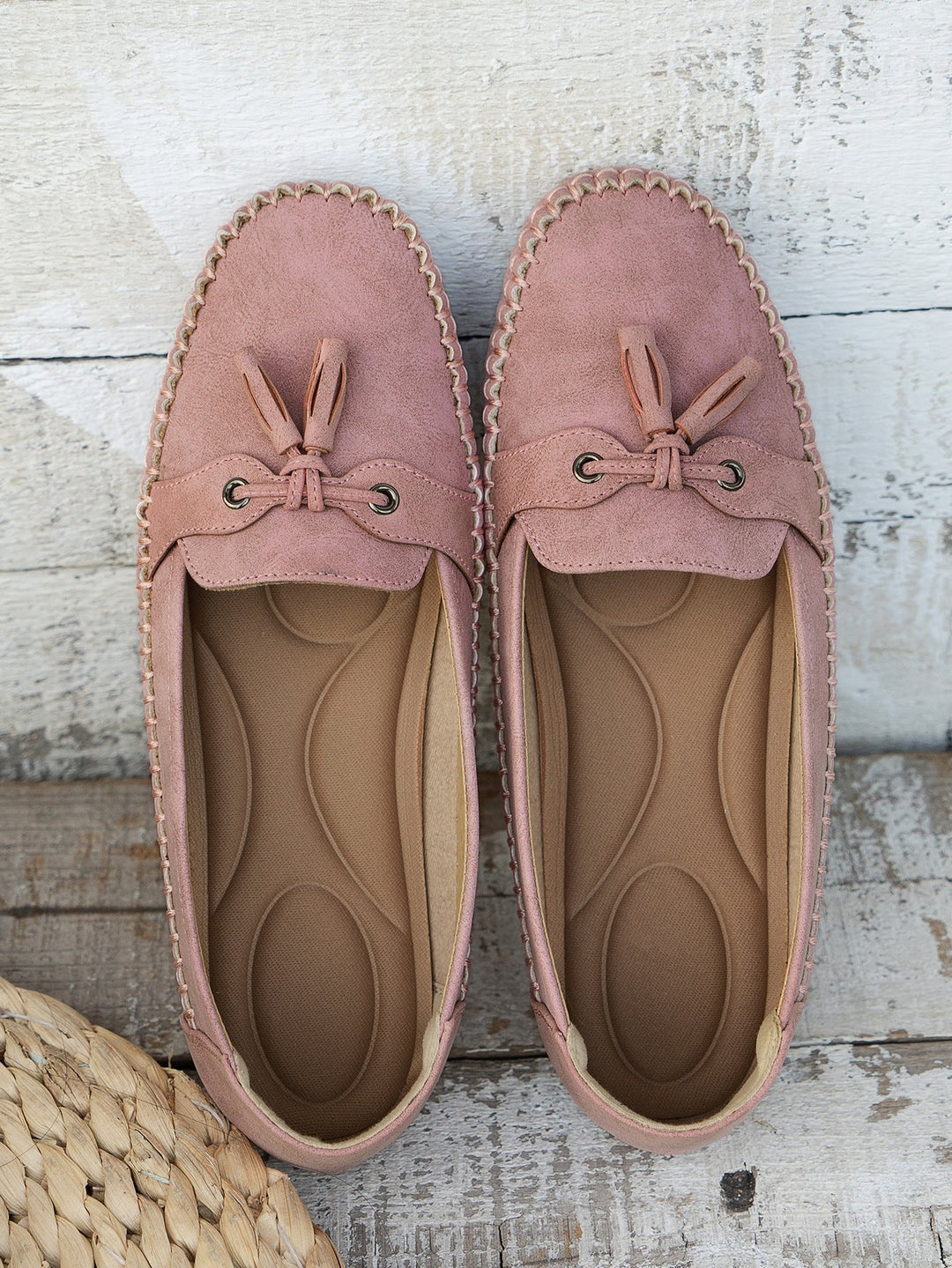 Maëlys | Mocassins Femme à Glands Semelle Confort