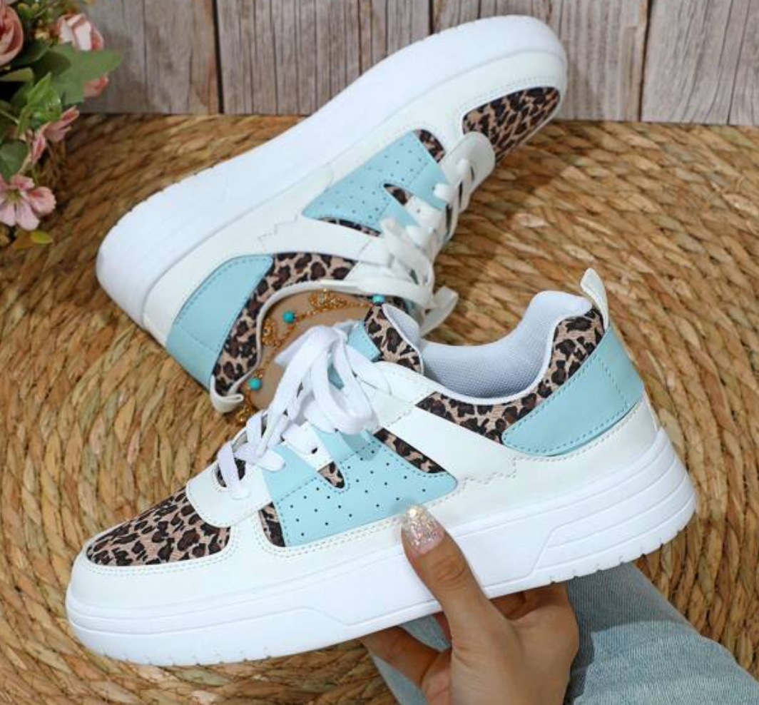 Manon | Basket Tendance Femme Plateforme Lacets