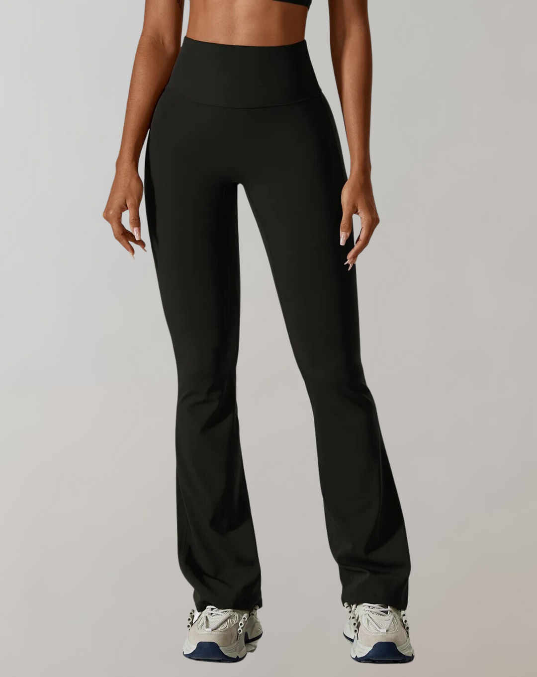 Manon | Legging Femme Taille Haute Évasé Sport