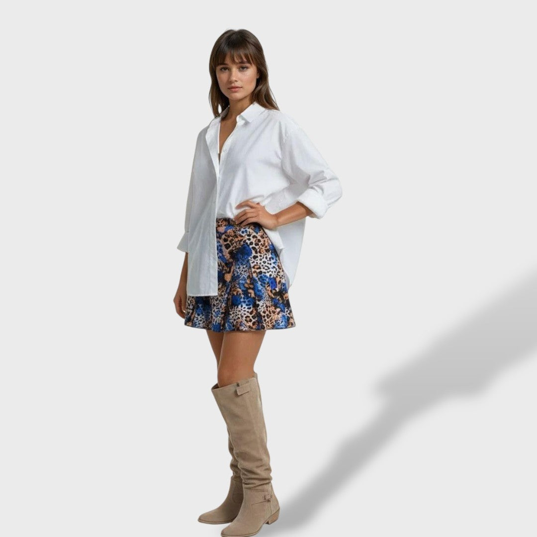 Margaux | Bottes Hautes Femme Cuir Suède Tige Haute Talon Bloc