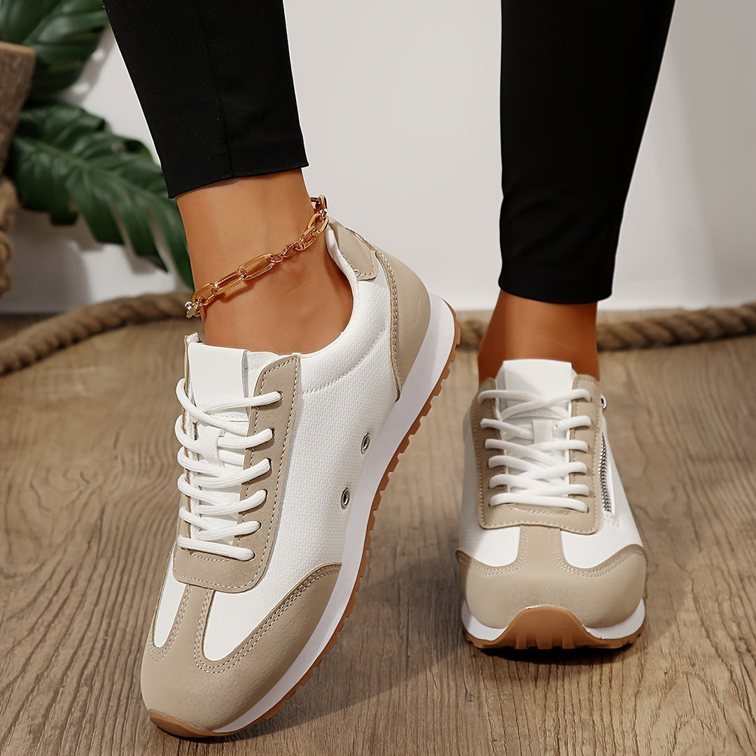 Marion | Chaussure de Running Femme Lacets Semelle Plateforme