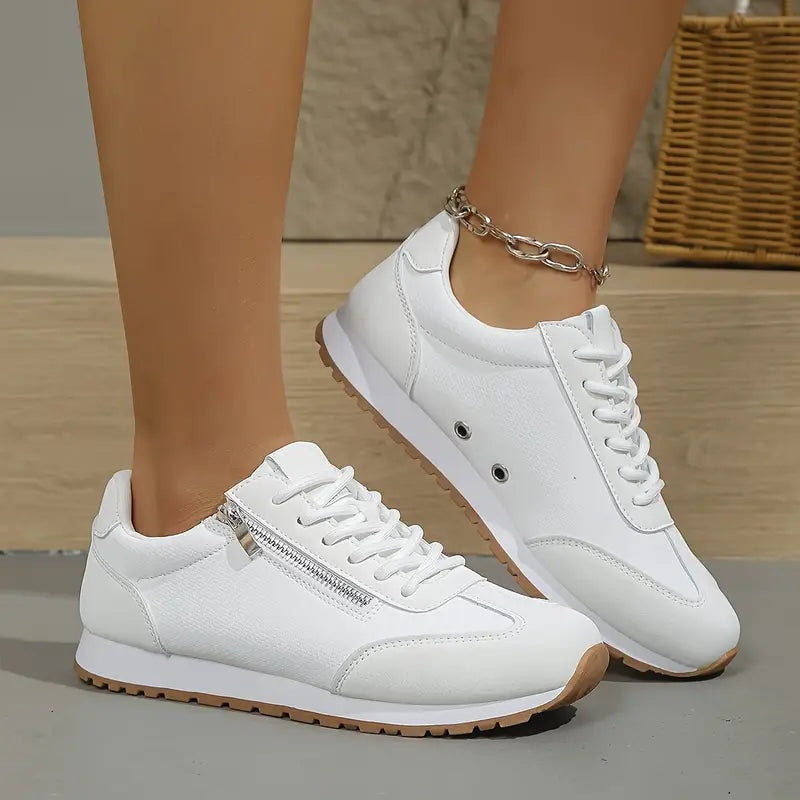 Marion | Chaussure de Running Femme Lacets Semelle Plateforme