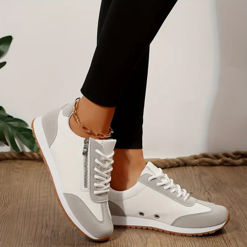 Marion | Chaussure de Running Femme Lacets Semelle Plateforme
