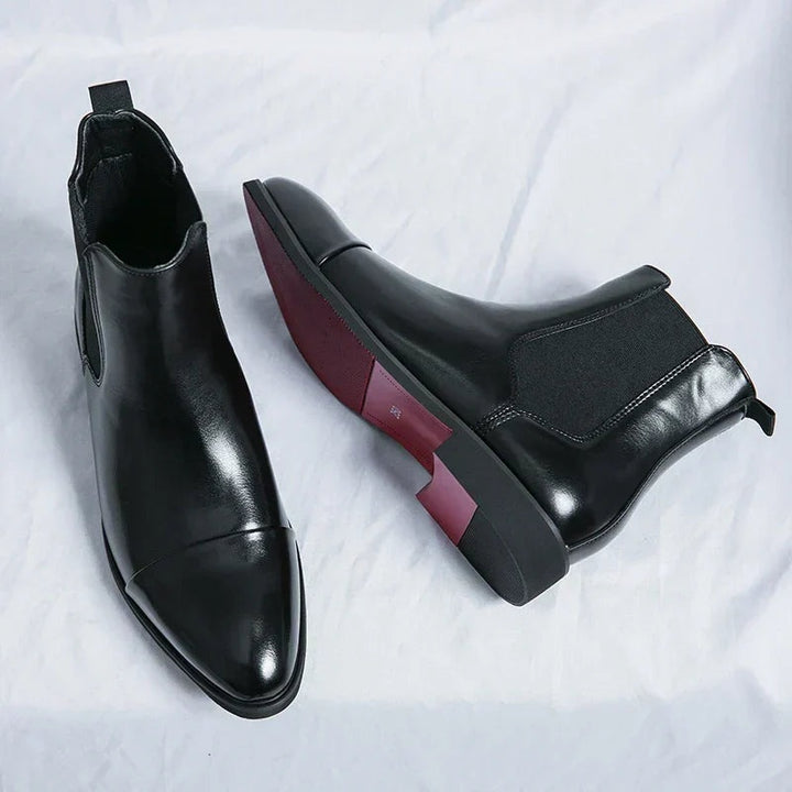 Mathis | Chelsea Boots Cuir Homme Semelle Contrastée