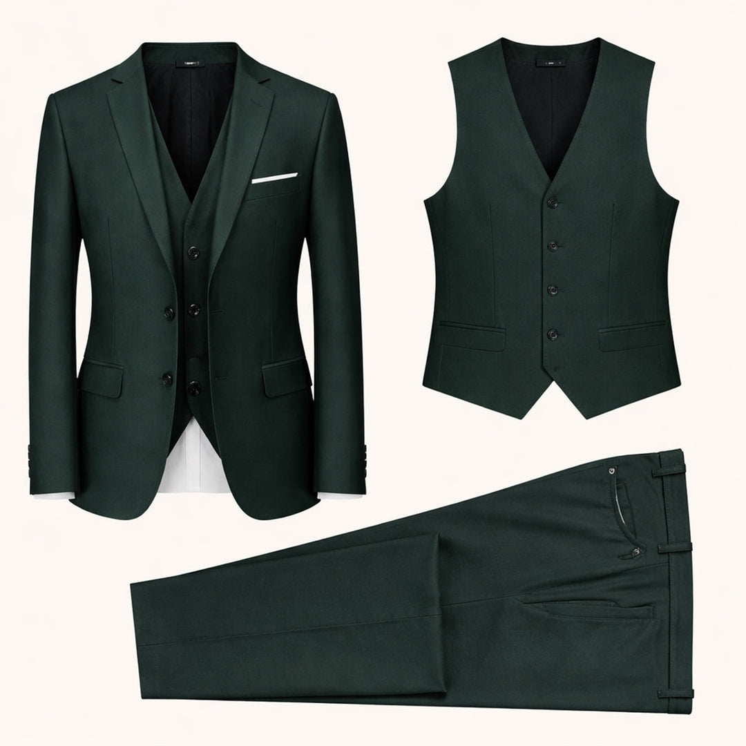 Mathis | Costume 3 Pièces Homme Coupe Ajustée Mariage Cérémonie