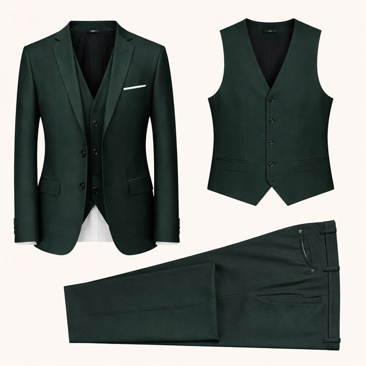 Mathis | Costume 3 Pièces Homme Coupe Ajustée Mariage Cérémonie