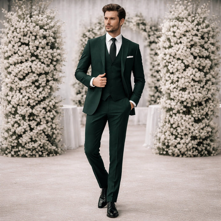 Mathis | Costume 3 Pièces Homme Coupe Ajustée Mariage Cérémonie