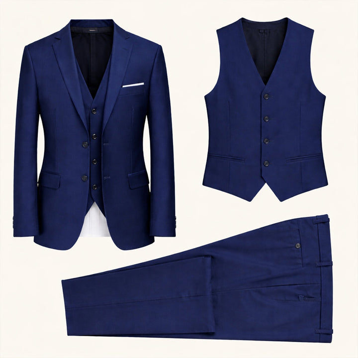 Mathis | Costume 3 Pièces Homme Coupe Ajustée Mariage Cérémonie