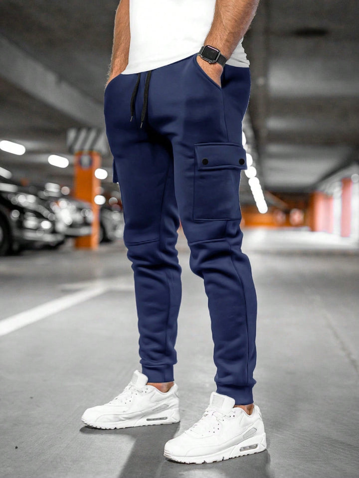 Mathis | Pantalon Cargo Jogger Homme Slim Poches Latérales