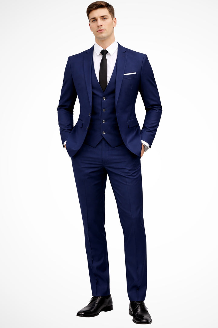 Matthieu | Costume Homme 3 Pièces Slim Fit Revers Notch