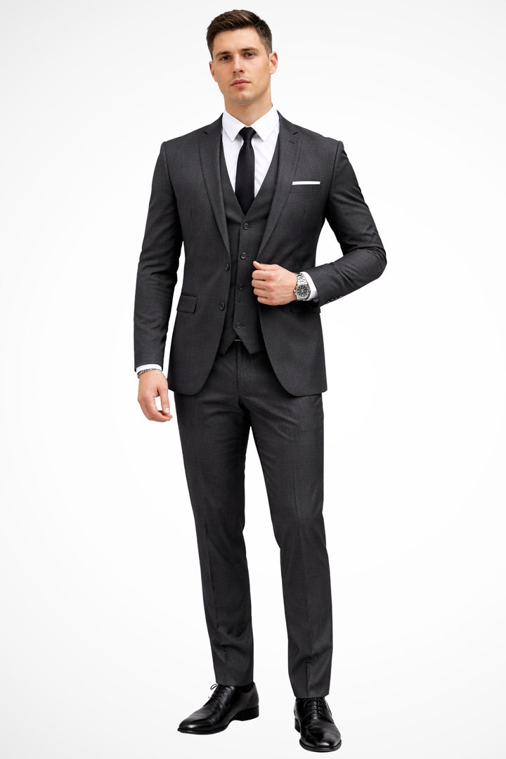 Matthieu | Costume Homme 3 Pièces Slim Fit Revers Notch