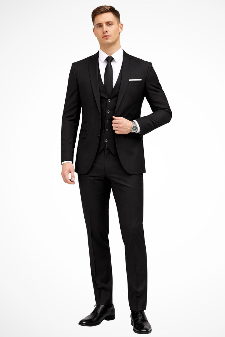 Matthieu | Costume Homme 3 Pièces Slim Fit Revers Notch