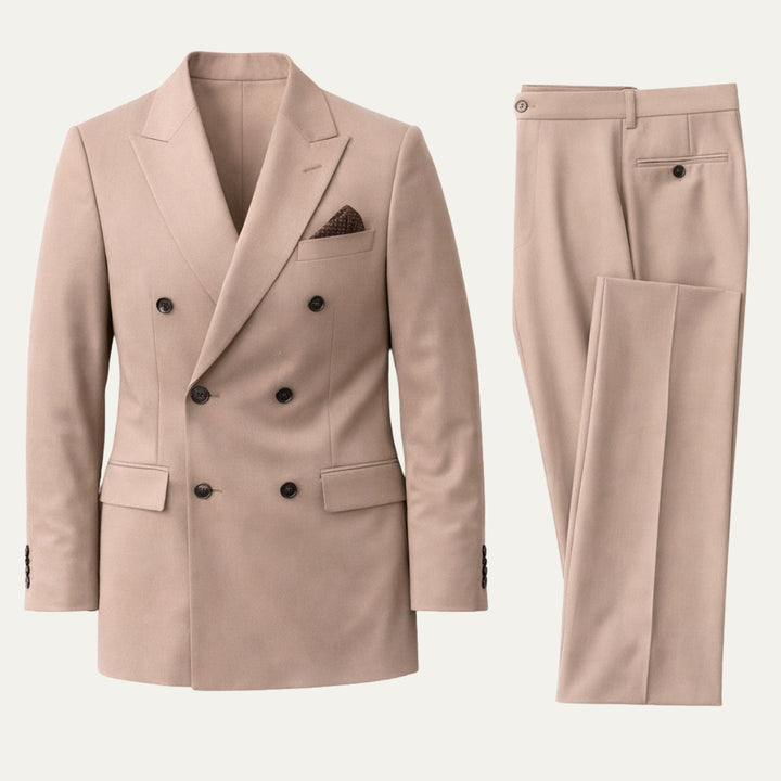Nicolas | Costume Homme Double Boutonnage Revers Cranté