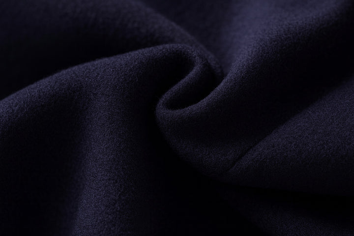 Nicolas | Manteau Court en Laine Homme Hiver Col Montant