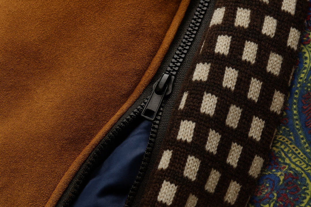Nicolas | Manteau Court en Laine Homme Hiver Col Montant