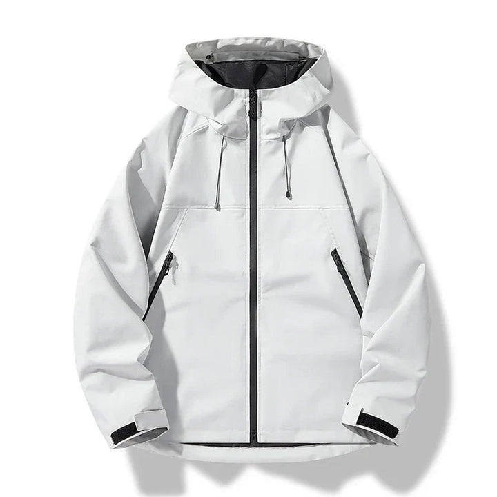 Nicolas | Veste Imperméable à Capuche Homme Coupe-Vent