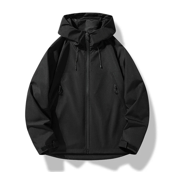 Nicolas | Veste Imperméable à Capuche Homme Coupe-Vent