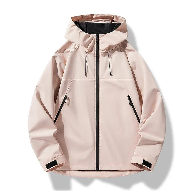 Nicolas | Veste Imperméable à Capuche Homme Coupe-Vent