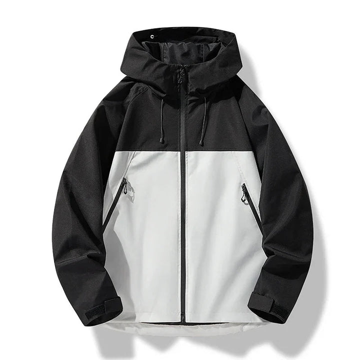 Nicolas | Veste Imperméable à Capuche Homme Coupe-Vent