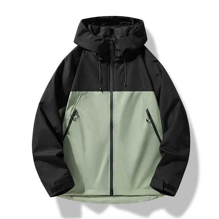 Nicolas | Veste Imperméable à Capuche Homme Coupe-Vent