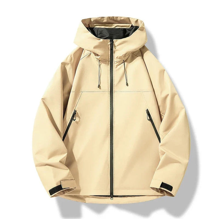 Nicolas | Veste Imperméable à Capuche Homme Coupe-Vent