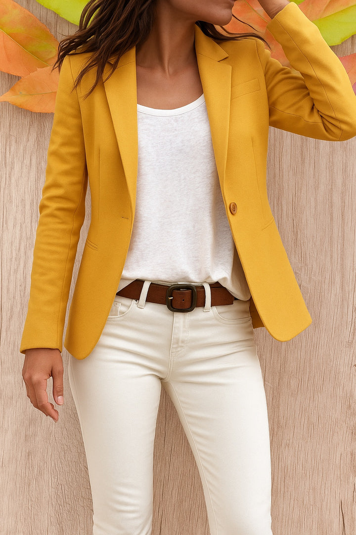 Noémie | Veste Habillée Femme Automne Coupe Ajustée