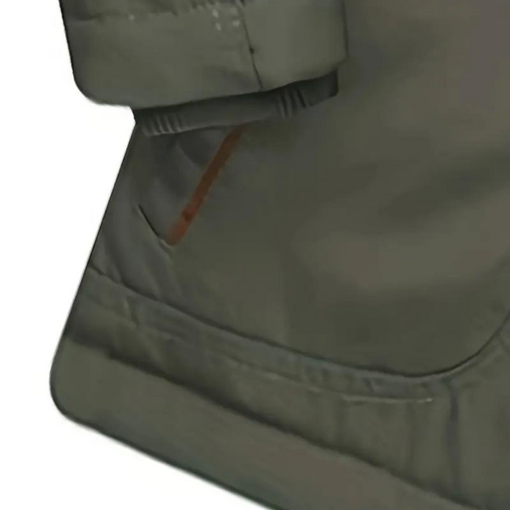 Raphaël | Veste Imperméable à Capuche Homme Doublure Sherpa