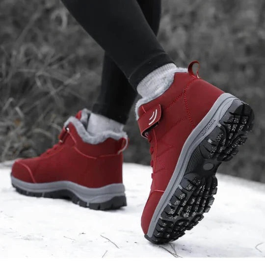 Romain | Bottines Homme Bottes Hiver Fourrées Imperméables Semelle Outdoor