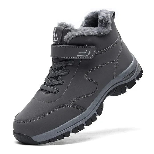 Romain | Bottines Homme Bottes Hiver Fourrées Imperméables Semelle Outdoor