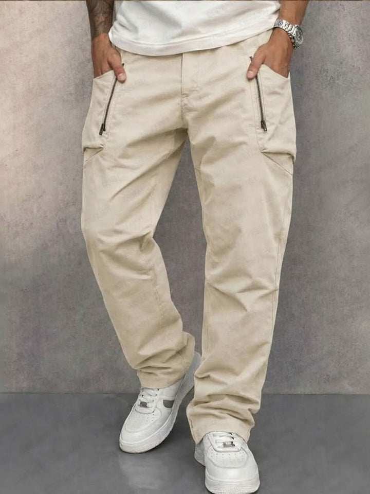 Romain | Pantalon Cargo Homme Coton Multi-Poches