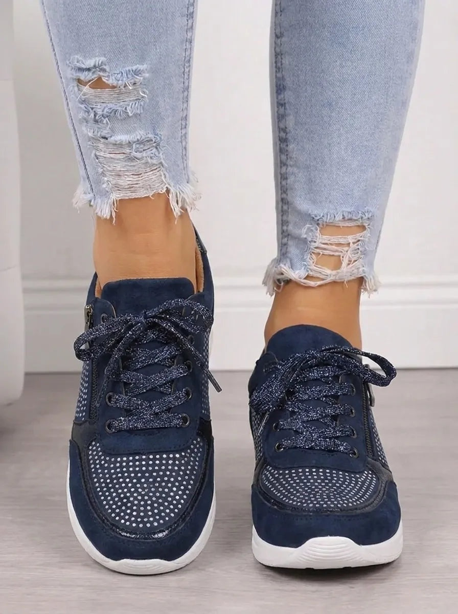 Salomé | Chaussures Orthopédiques Femme Lacets Zip Semelle Souple