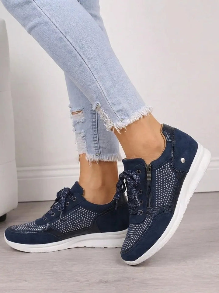 Salomé | Chaussures Orthopédiques Femme Lacets Zip Semelle Souple